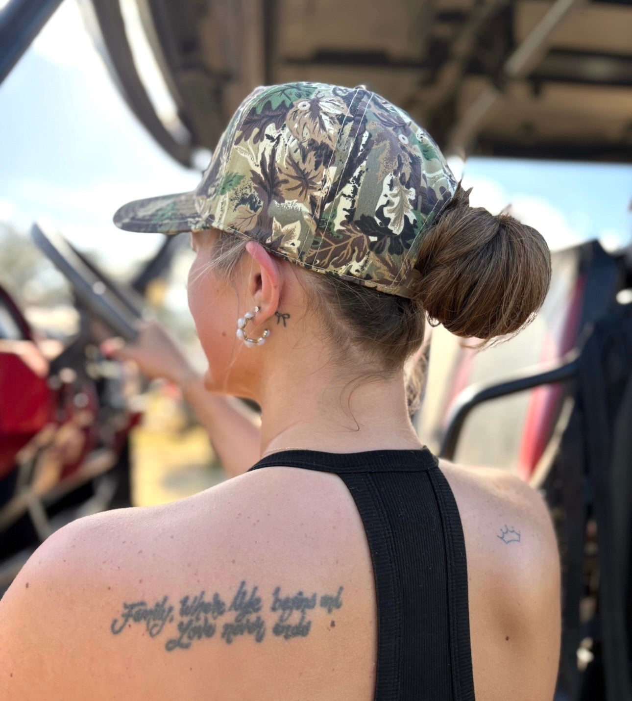 “Mother-Camo Adjustable Trucker Hat”