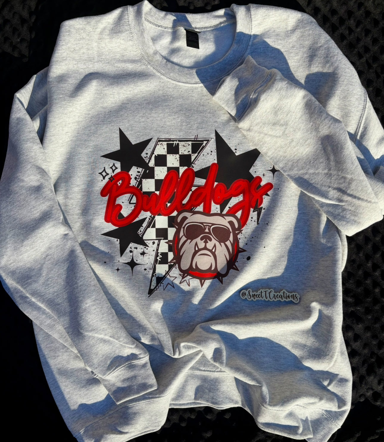 “UGA Checkered Crewneck”