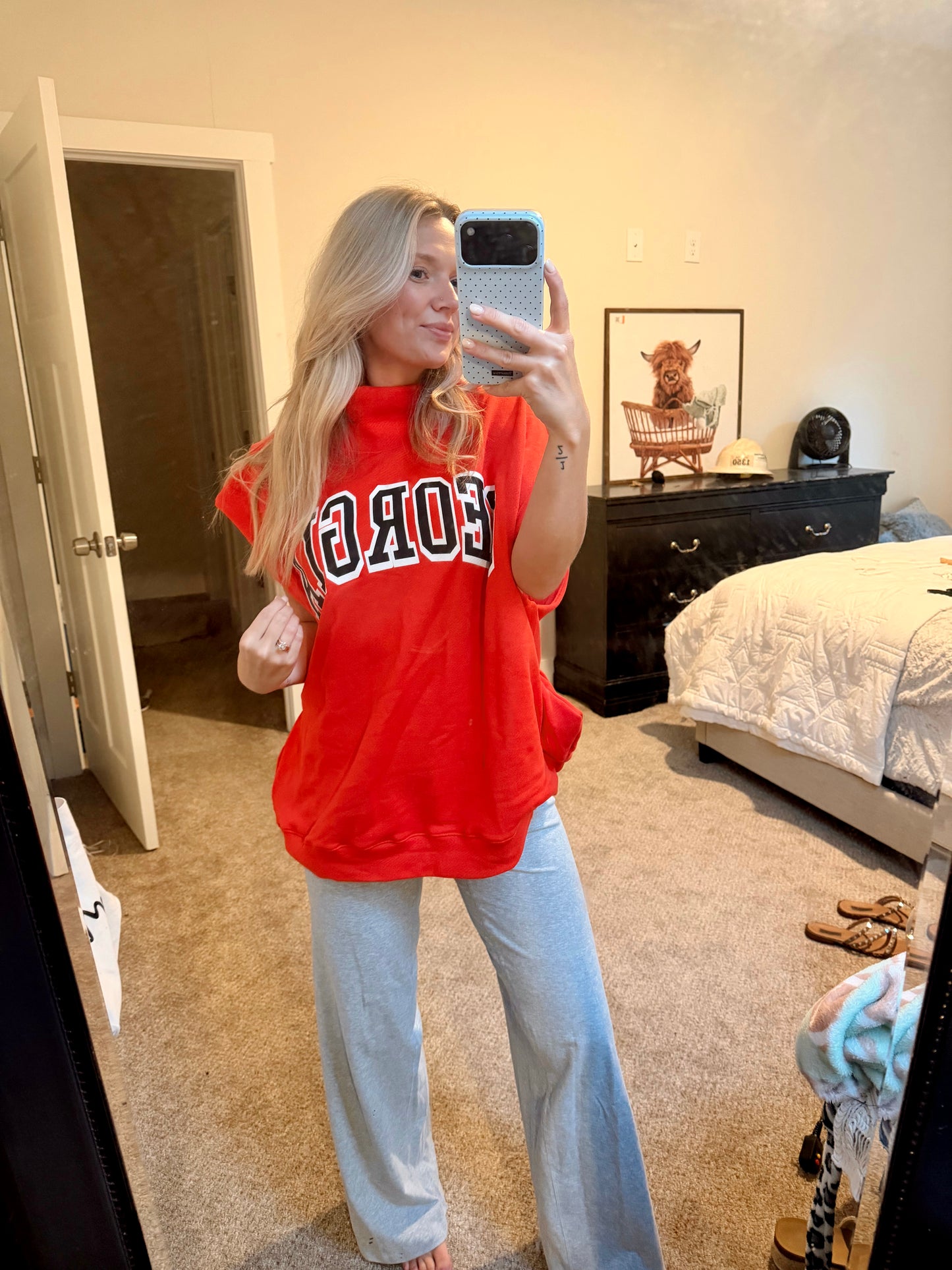“GEORGIA sleeveless top”