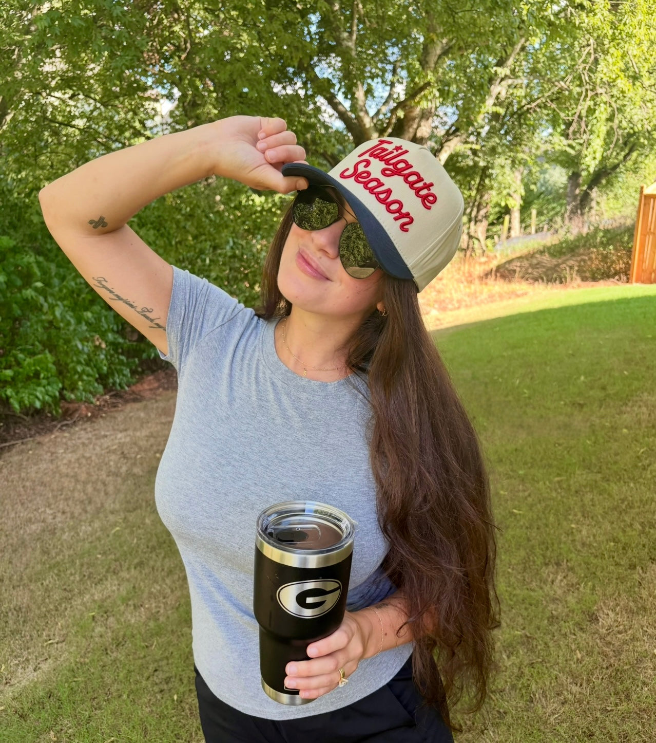 “Tailgate Season” Trucker Hat