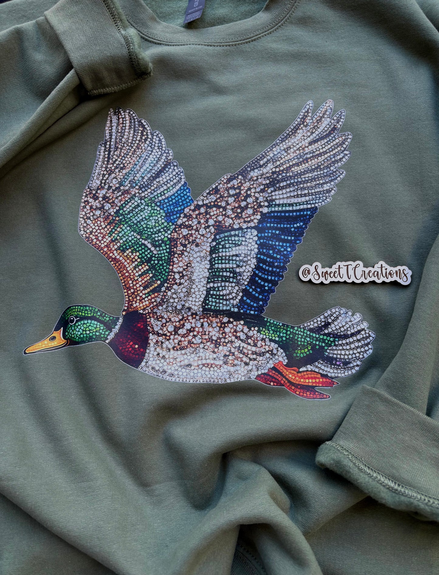 “Rhinestone Mallard”