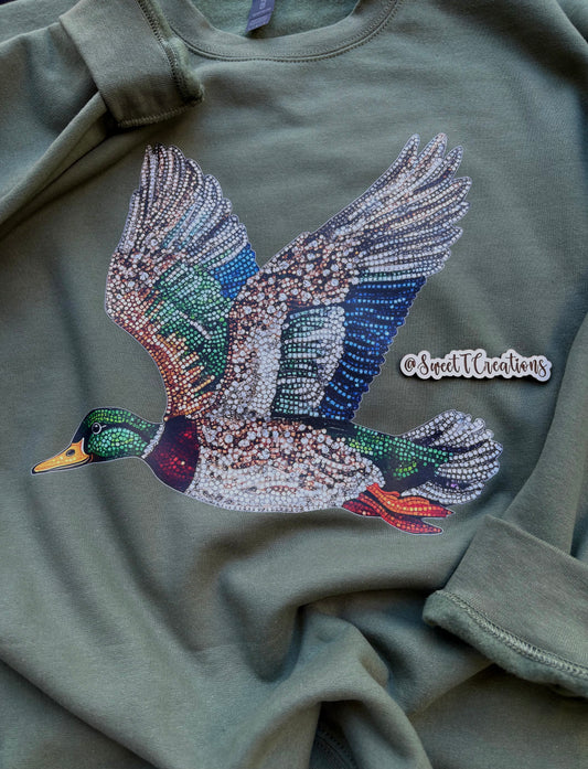 “Rhinestone Mallard”