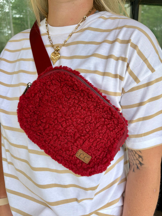 “Women’s Sherpa Belt Bag”
