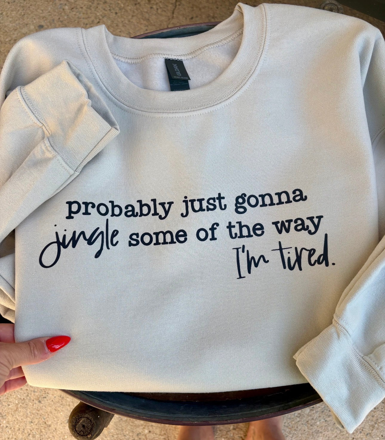 “Jingle some of the way”