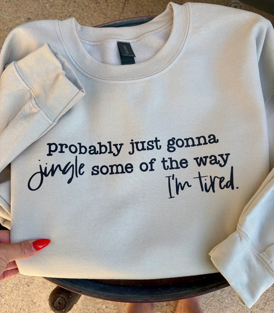 “Jingle some of the way”