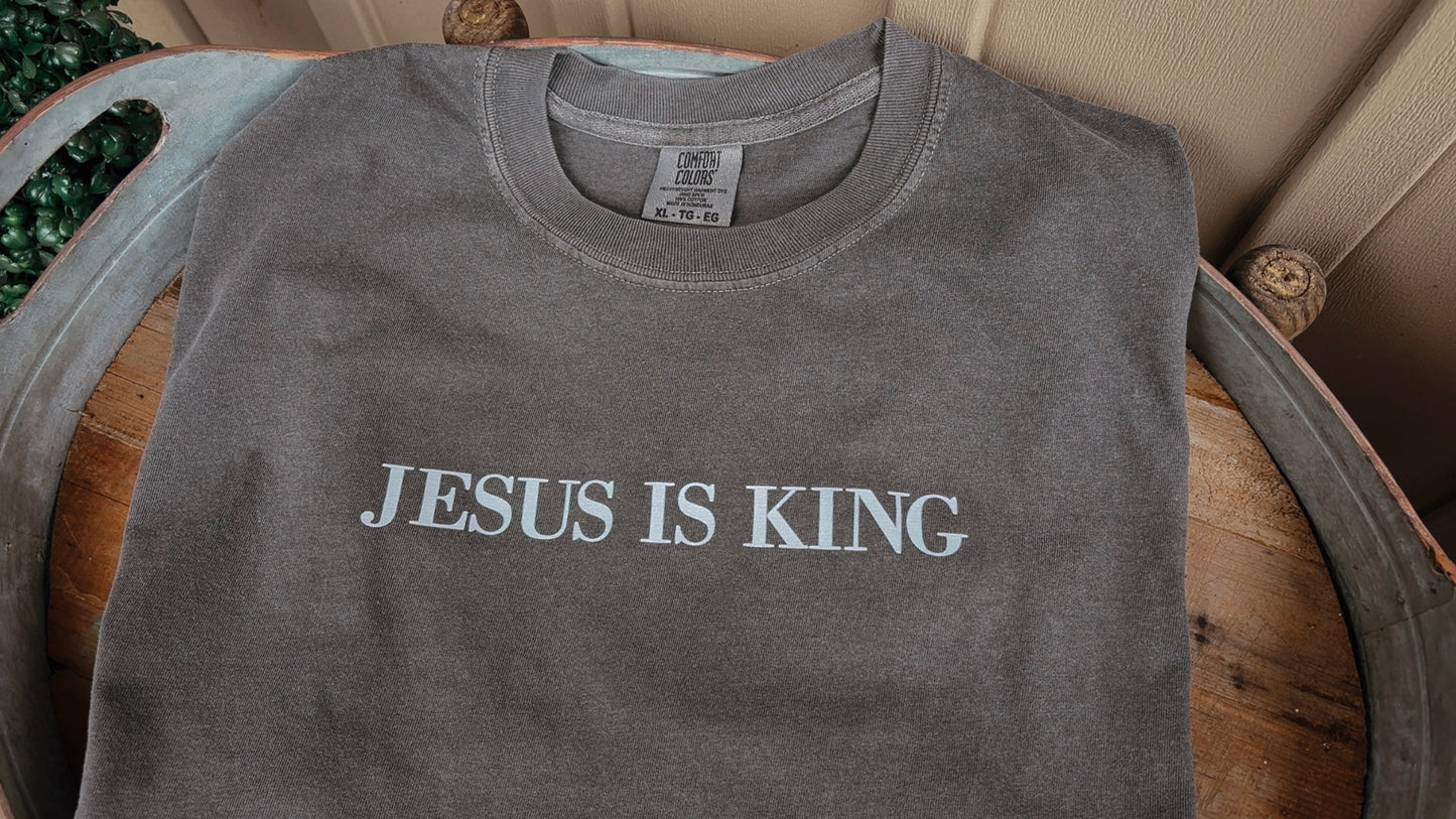 “JESUS IS KING”