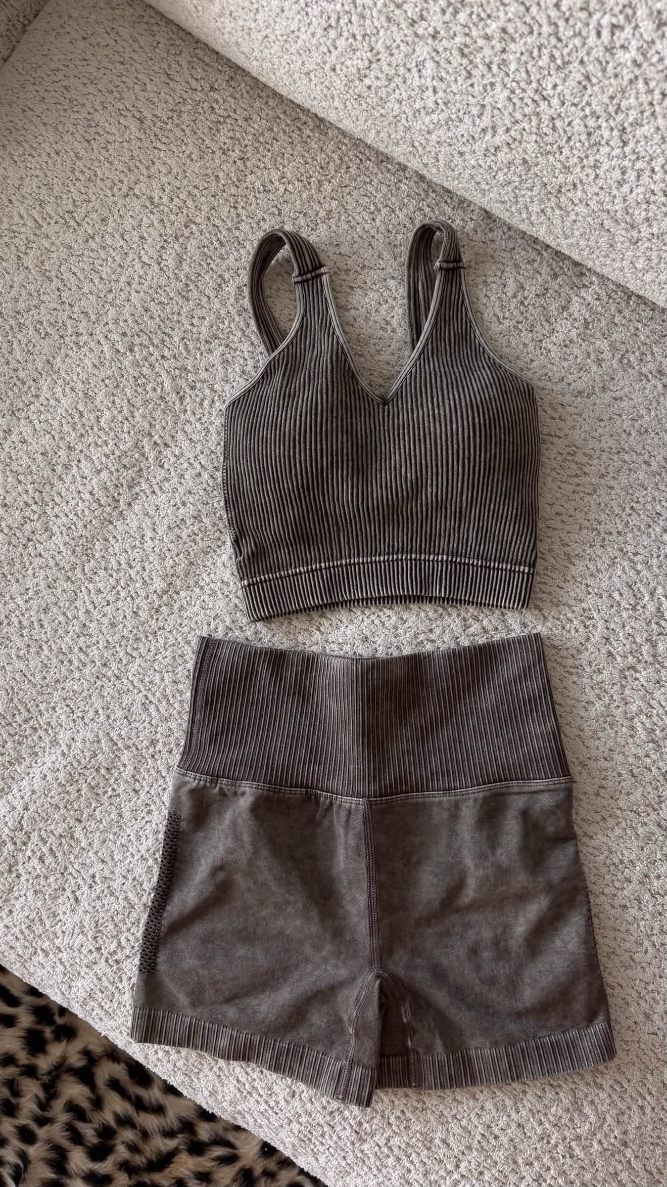 “Espresso Activewear Set”