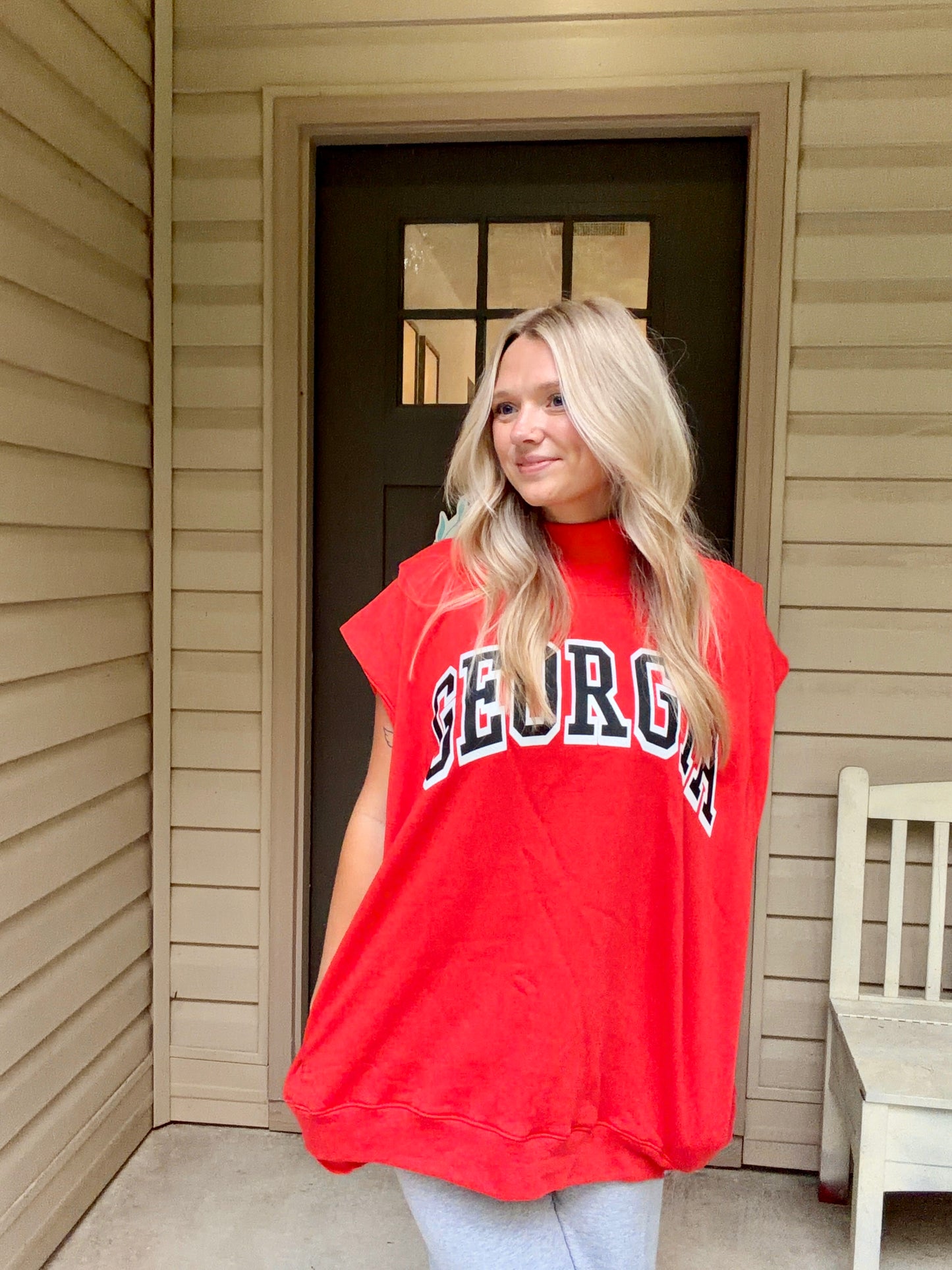 “GEORGIA sleeveless top”
