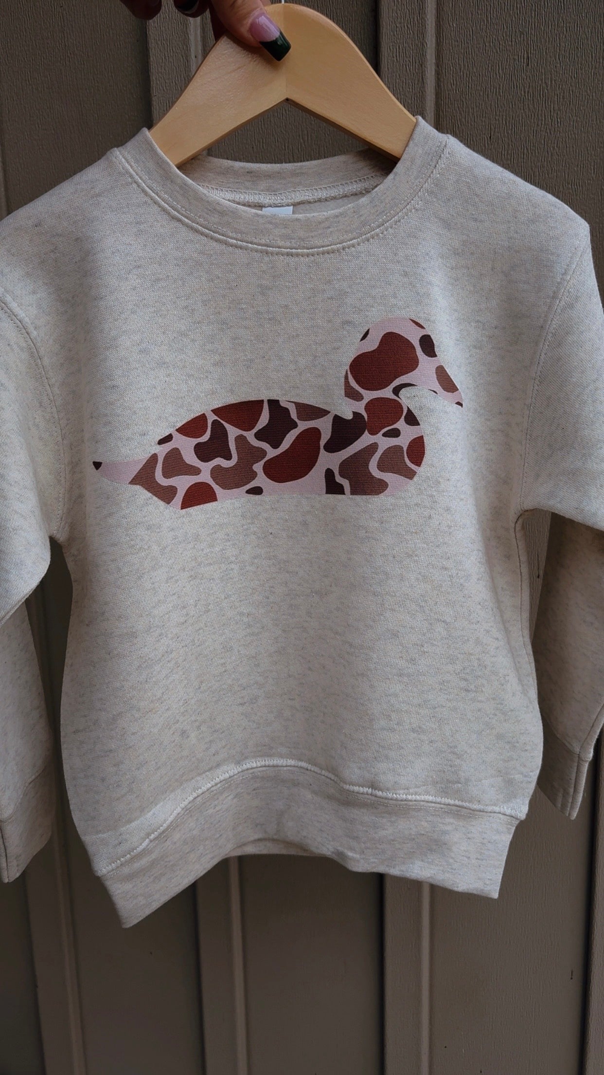 “Toddler Duck Camo Crew”
