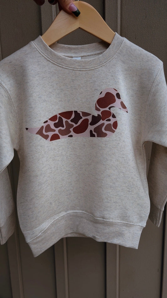 “Toddler Duck Camo Crew”