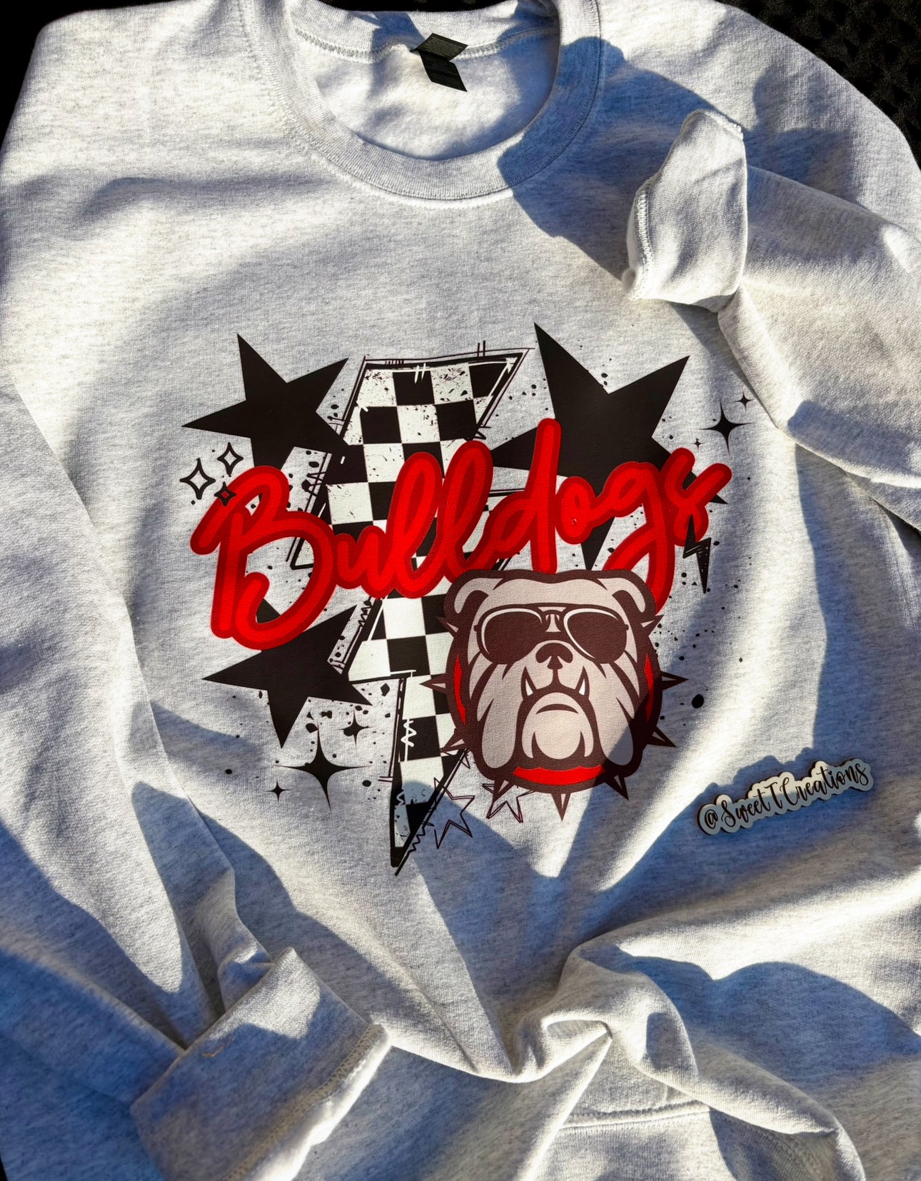 “UGA Checkered Crewneck”
