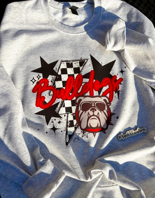 “UGA Checkered Crewneck”