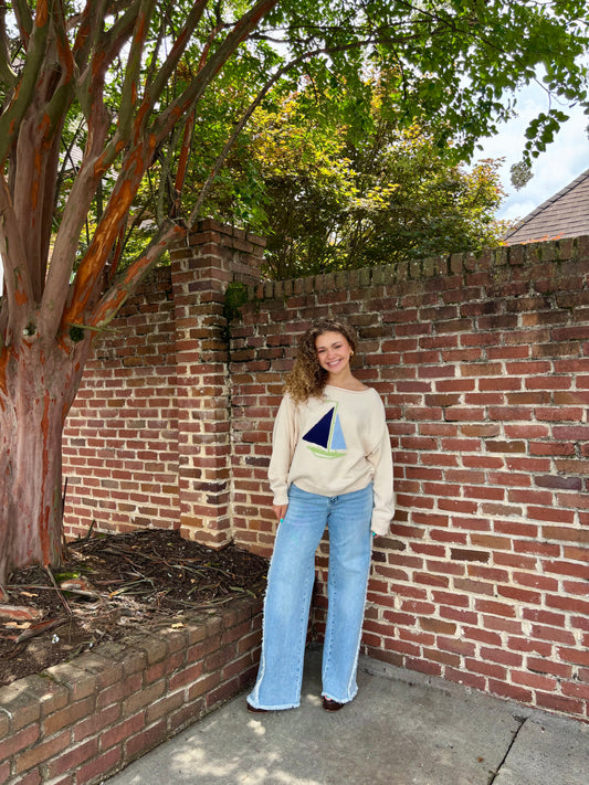 “High Waist Fringe Judy Blue Jeans”