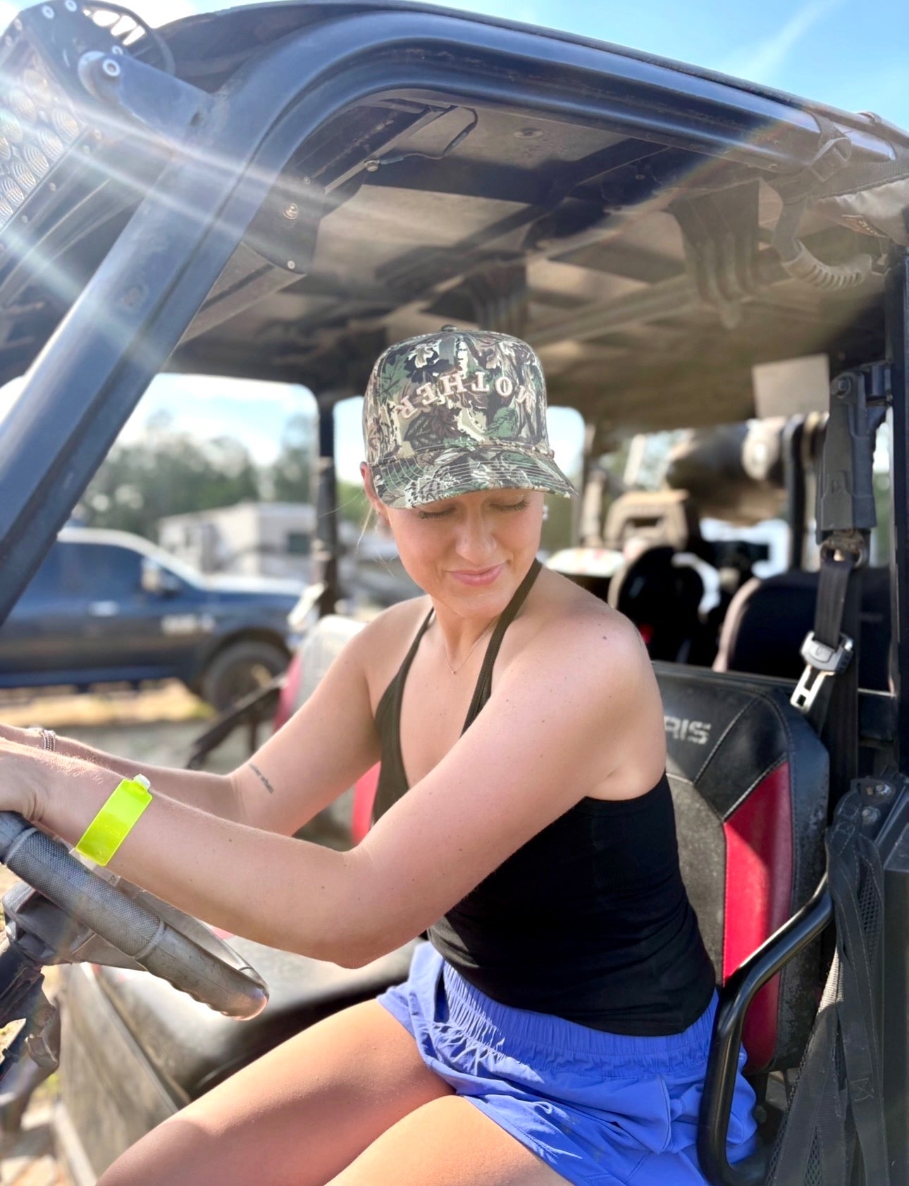 “Mother-Camo Adjustable Trucker Hat”