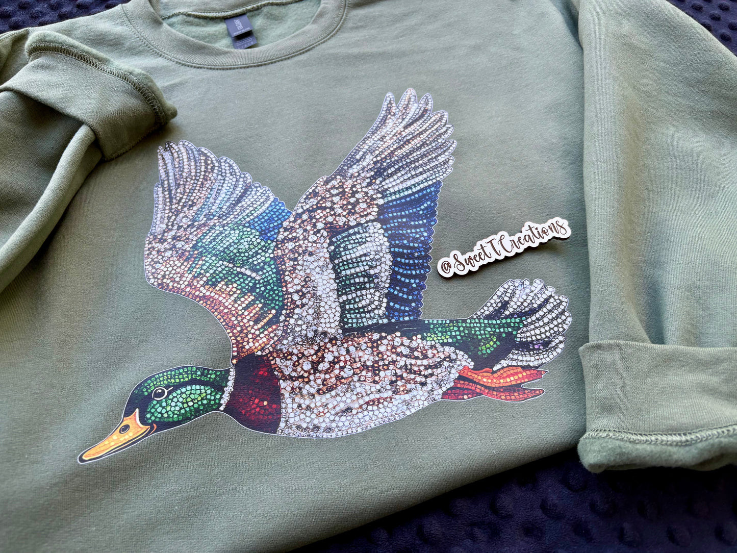 “Rhinestone Mallard”